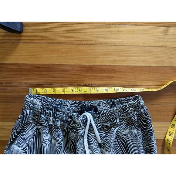 Men's Welcome Skateboard Skater Equine Trippy Wavy Pattern Pull On Pants Sz M - Picture 5 of 5